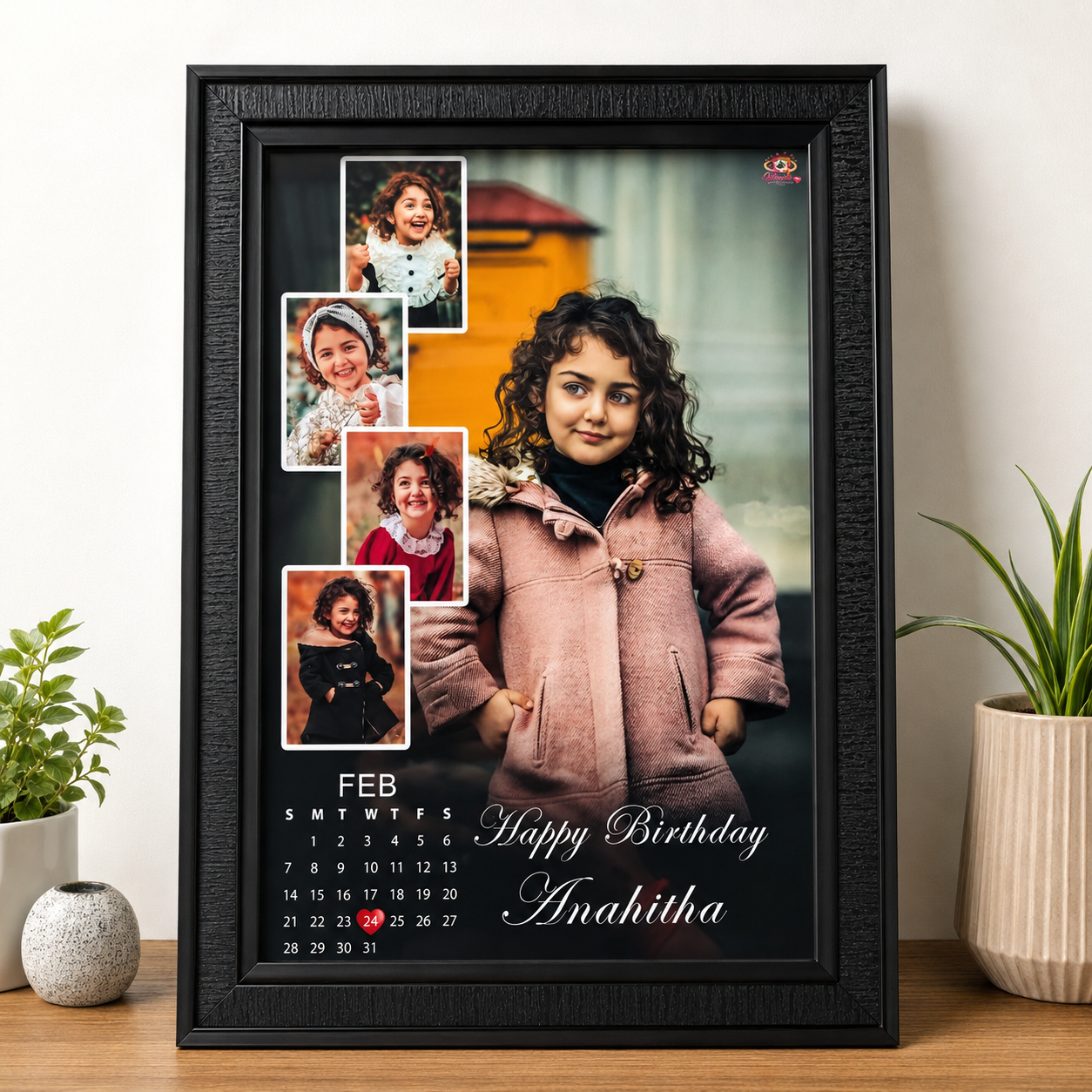 Personalized Birthday Photo Frame | Custom A4 Gift