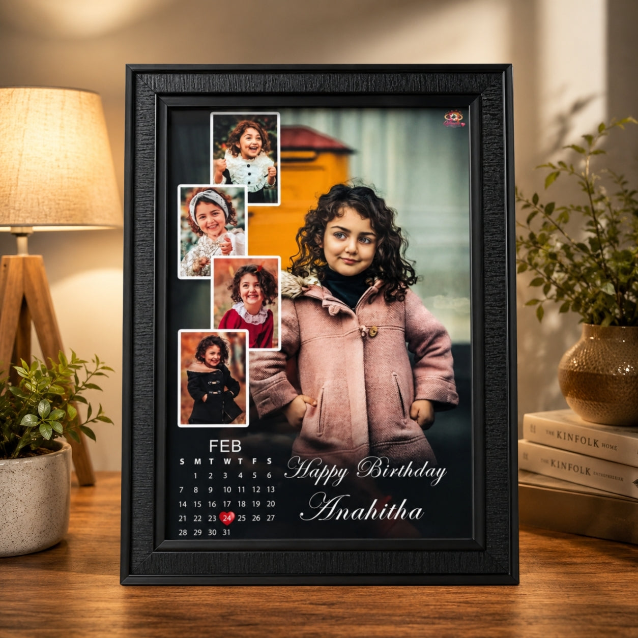 Personalized Birthday Photo Frame | Custom A4 Gift