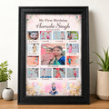 12 Month Baby Photo Frame | Personalized A4 Memory Frame
